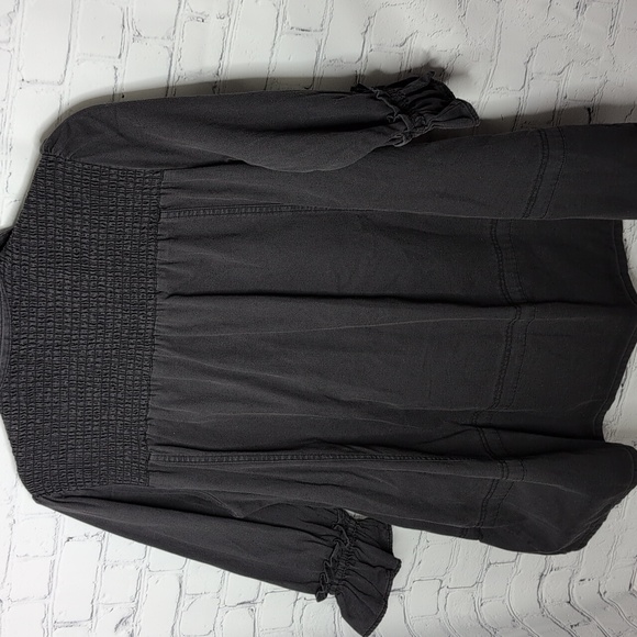 NWT Free People Vanessa Denim Tunic Dress Or Top - Picture 11 of 11